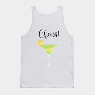 Glass of Tequila with lime - Tequila Day Tank Top
